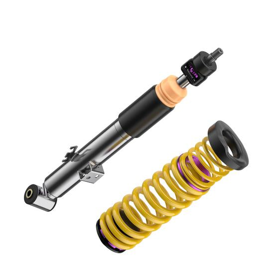 KW Gewindefahrwerk V3 inox (inkl. Stillegung f. elektr. Dämpfer) für BMW M3 Tourung G81