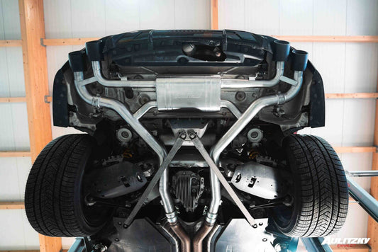 Aulitzky Exhaust | BMW X5M/X6M | F95/F96 | Endschalldämpfer mit Klappensteuerung | TÜV