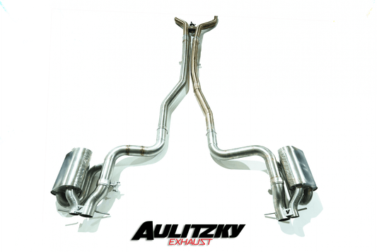 Aulitzky Exhaust | Mercedes-AMG C-Klasse | C43 AMG | W205 S205 C205 | Edelstahl Abgasanlage ab Kat/OPF